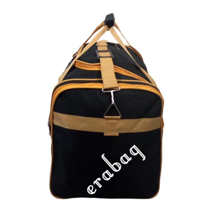 Tas Pakaian Travel Bag Jumbo Hitam SPORTEX Selempang Jinjing 0202