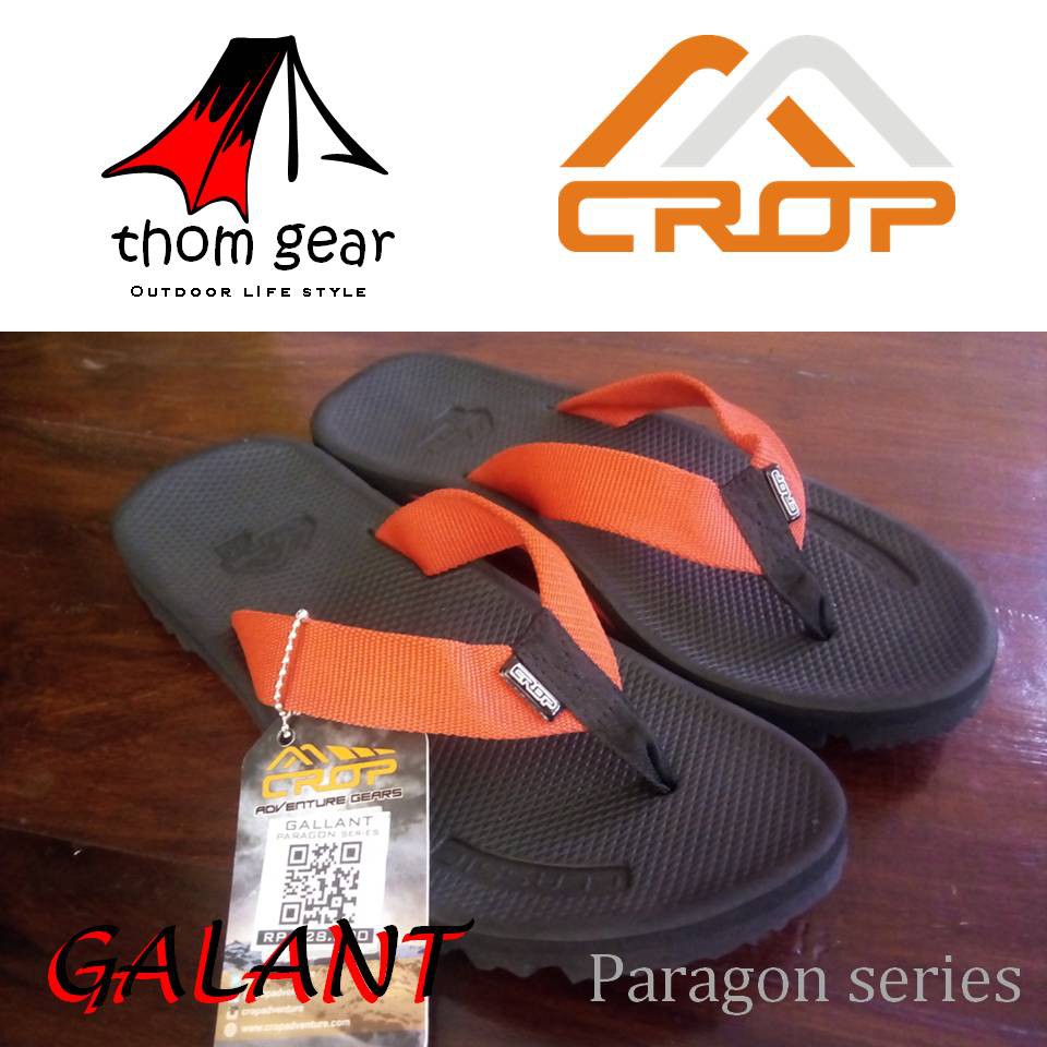 Thomgear Crop Adventure Sandal Hitam Merah Paragon Gallant Thomgear Paiton Probolinggo