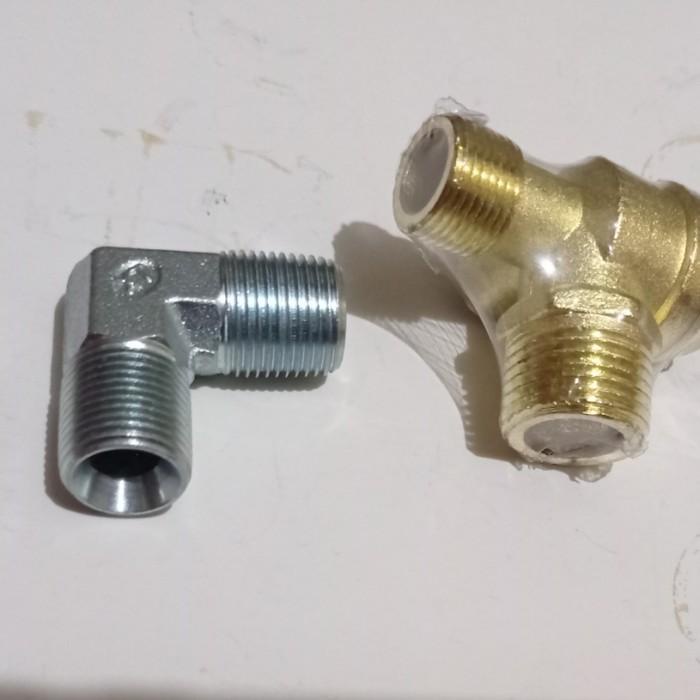 paket check valve elbow pipa kompresor