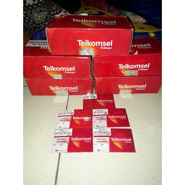 Jual Kartu Telkomsel Siap Pakai 1 Box Isi 100 Pcs | Shopee Indonesia