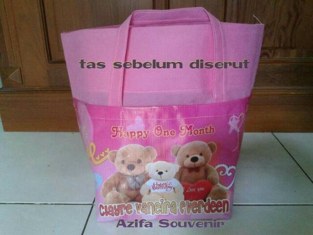 Goodie Bag Tassouvenir Kado Ulang Tahun dan Ultah Serut Custom-3