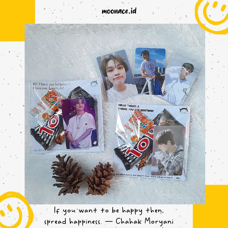 

Mini Gift Snack free Photocard Unofficial Bouquet Snack