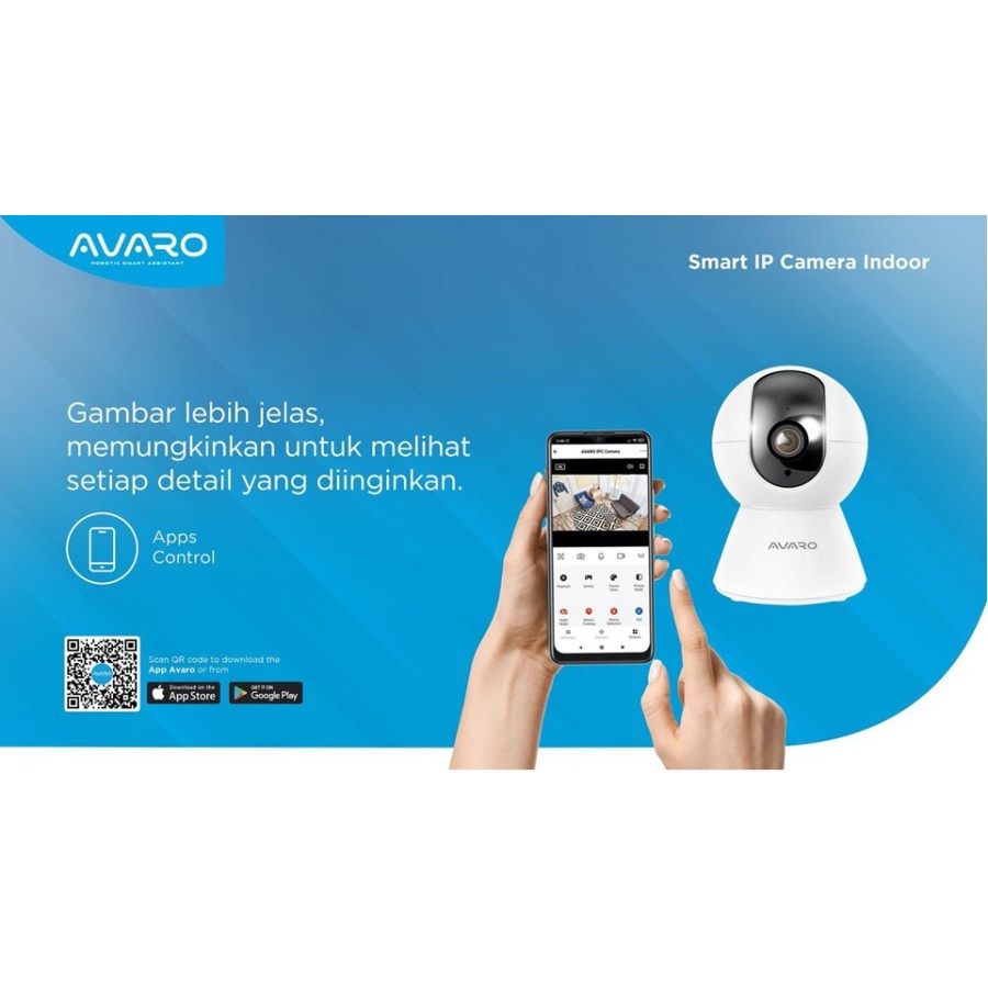 Avaro Smart IP Camera Indoor Home Security CCTV