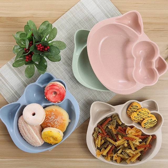 Hello Kitty Shape Bowl/Tempat Makan Anak/Piring/Mangkuk Anak Hello Kitty