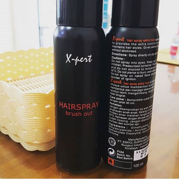 ⭐ X-PERT Hairspray Brush Out  / Extra Hold 100ml | Xpert
