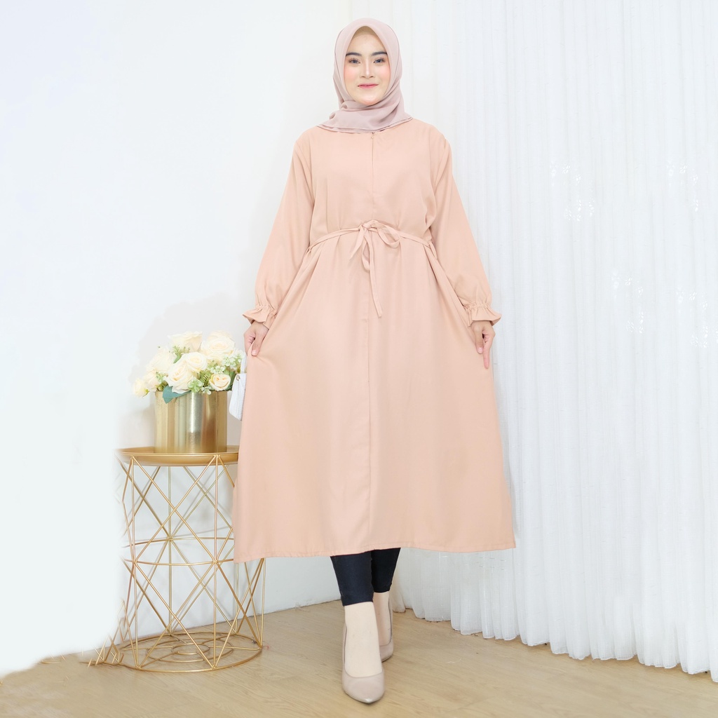 (COD/BAYAR DI TEMPAT) AUDINA Long Tunik Shakila Premium Terlaris Tunik Busui