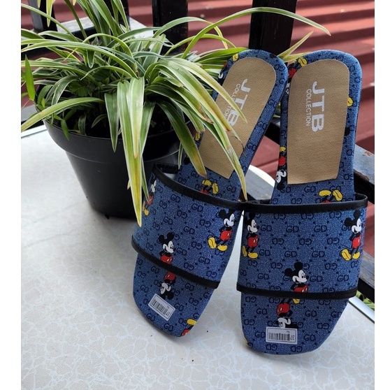 SANDAL TEPLEK WANITA F105 MICKEY