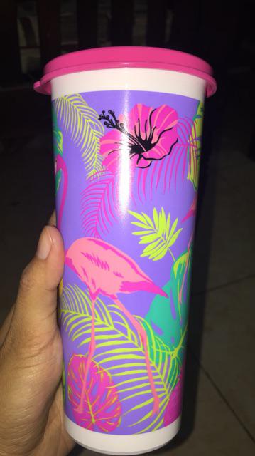 Giant Tumbler Flamingo 475ml Buatan Mexico Import