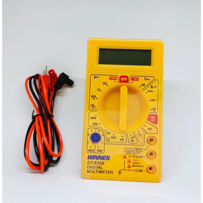 Digital Multimeterl WINNER DT-830D Buzzer Multitester Avometer tester