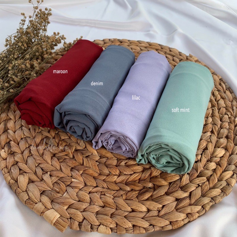 Laudable - PASHMINA DIAMOND - Pashmina Anti Terawang - Stretch-6