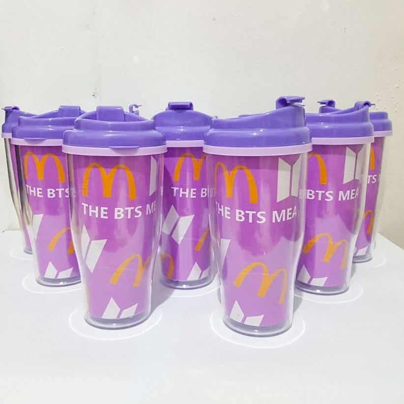 Tumbler THE BTS MEAL BOTOL MINUM BTS X MCD