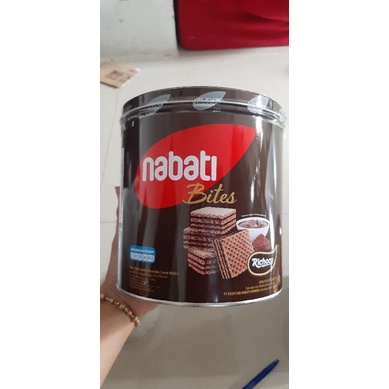 DISKON 40% NABATI WAFER COKLAT/  KEJU KALENG 287 GR