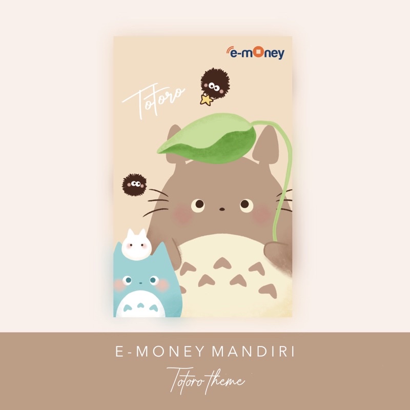 flazz card / e money my neighbor totoro studio ghibli