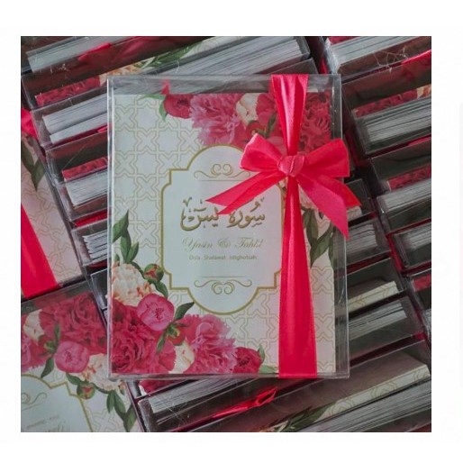 

(MIKA SAJA) Kotak Mika Untuk Kemas Buku Yasin Standart