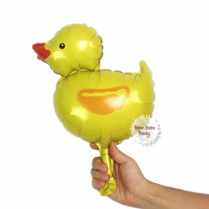 Balon Foil Bebek / Animal Duck / Balon Foil Binatang Bebek Mini