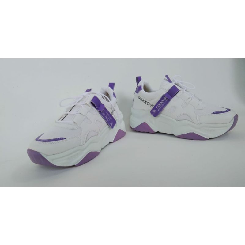 Sepatu sneakers wanita import Korea-2