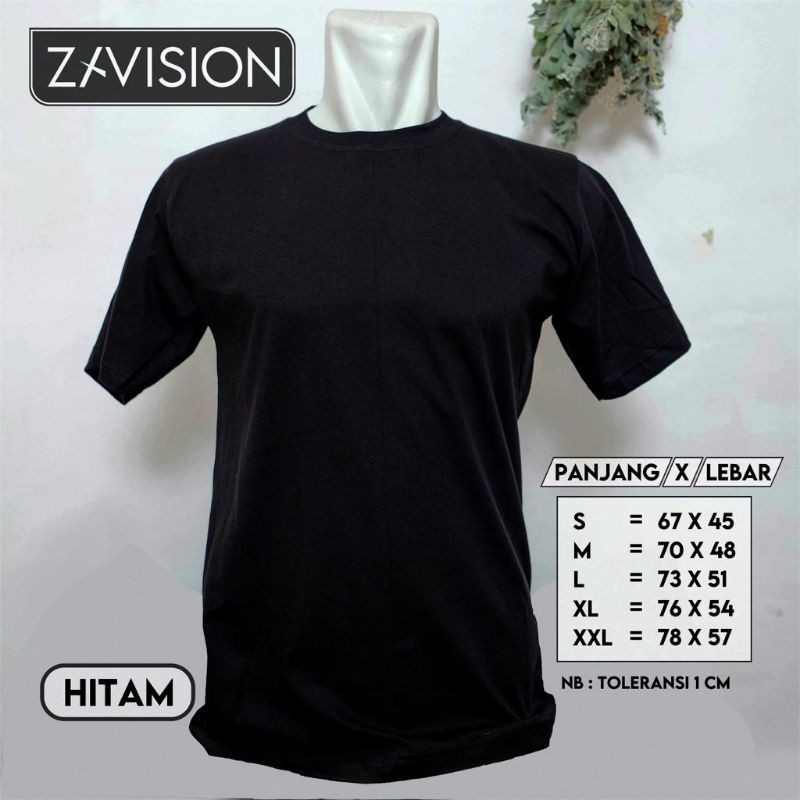 KAOS POLOS OBLONG COTTON COMBED 30s PREMIUM ECER GROSIR MURAH COMBED 30S