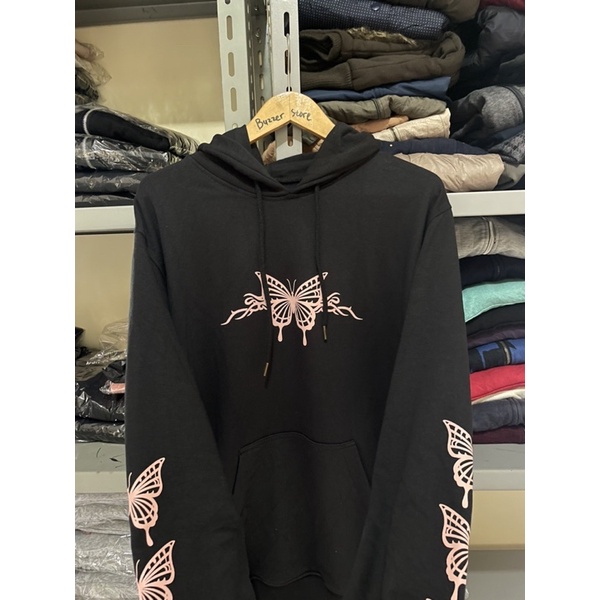 (4.4) COD Hoodie Sweater Pria Wanita HNM Jaket Unisex BUTTERFLY Cowok cewek