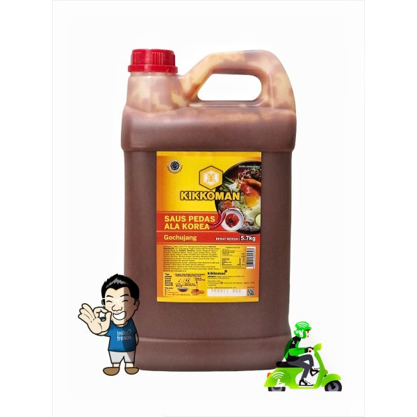

Kualitas Terbaik - Kikkoman Gochujang Sauce-Saus Pedas Ala Korea Halal 5Kg Khusus Gosend
