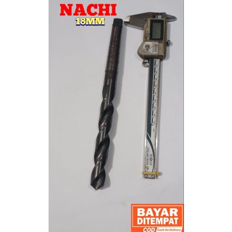 Nachi Taper MT2 18mm mata bor Nachi 18mm Taper seken DRIL NACHI 18mm bor Nachi bor Japan bor Taper m