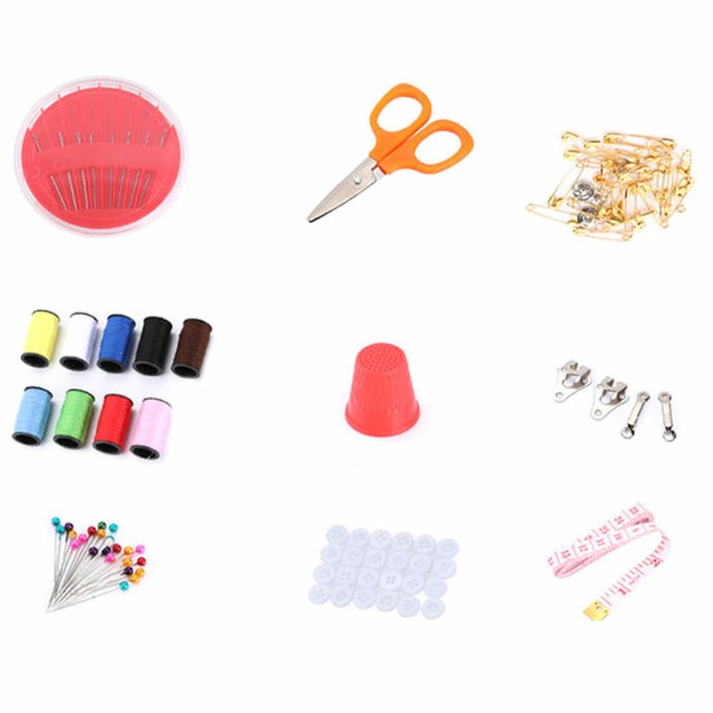 insta sewing kit 112 - set alat jahit jarum benang lengkap sewing box peralatan jahitt