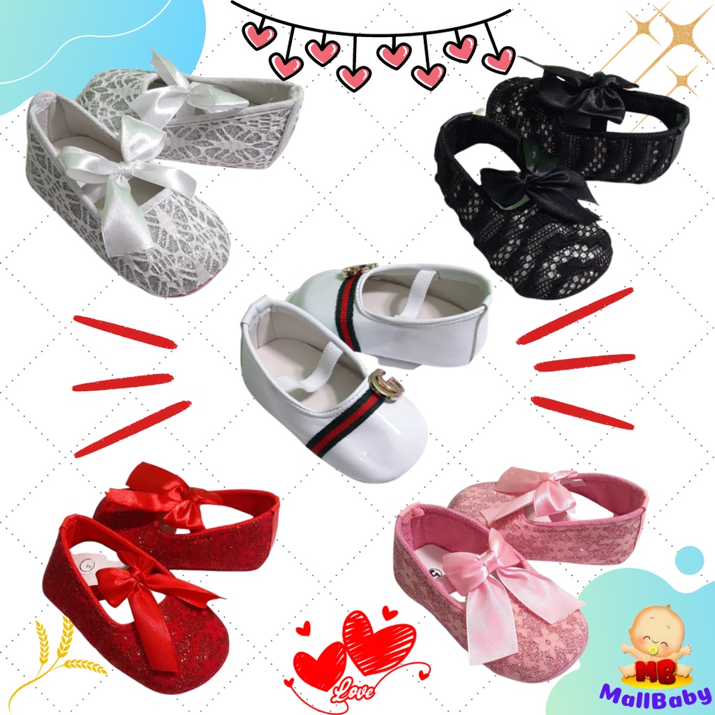 Sepatu Bayi Perempuan 0 3 6 9 12 Bulan Sepatu Anak Cewek 1 Tahun Murah