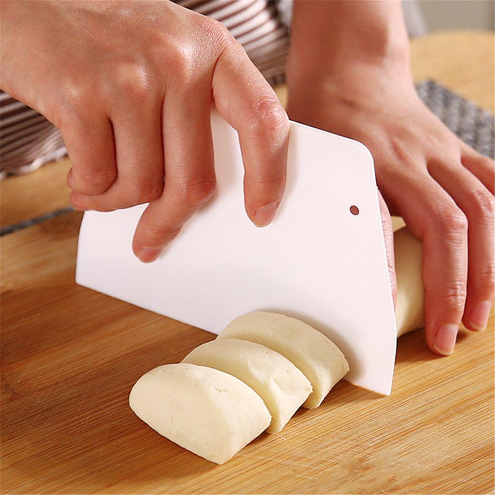 Solighter Cream Spatula DIY Pastry Baking Alat Aksesoris Dapur Pengiris Spatula Kue Krim Scraper