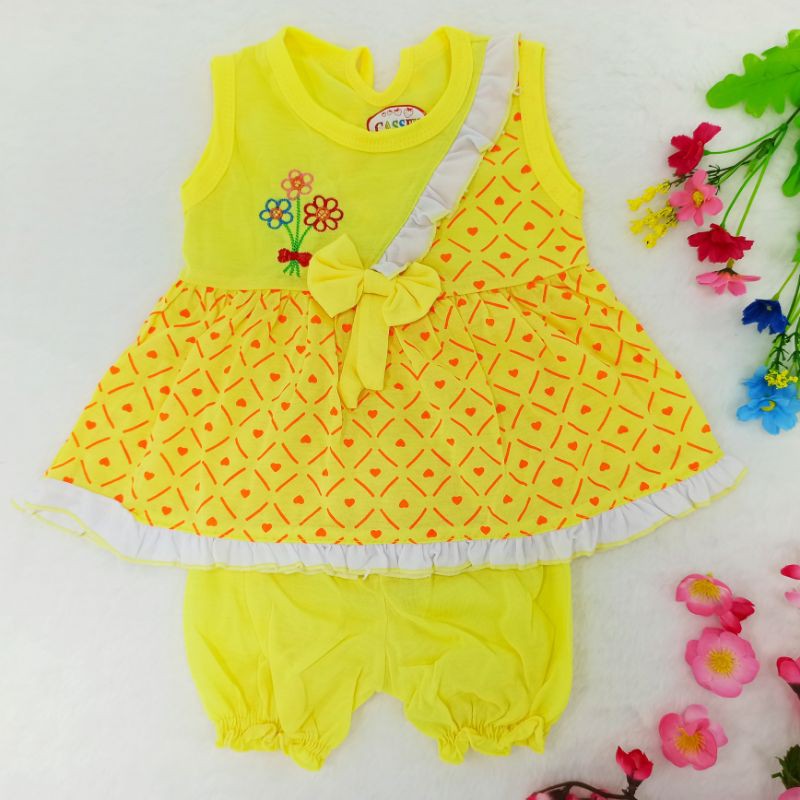 [Ss-7005] Setelan Bayi New Born, 0-9bulan, Pakaian Bayi, Baju Bayi Lucu, Bayi Tampil Cantik