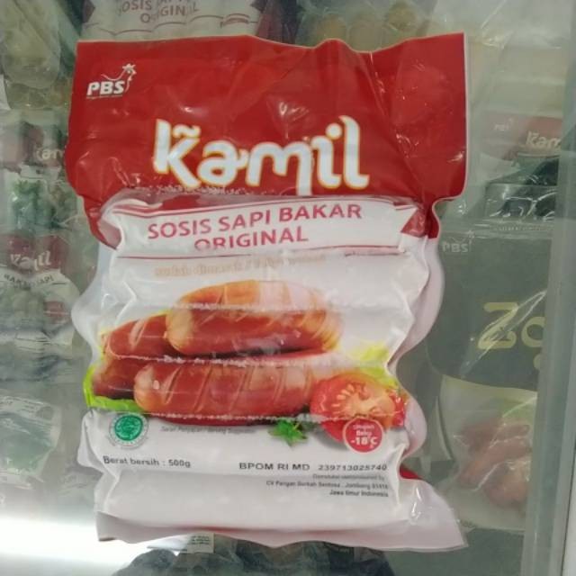 

kamil sosis sapi bakar original isi 6 pcs