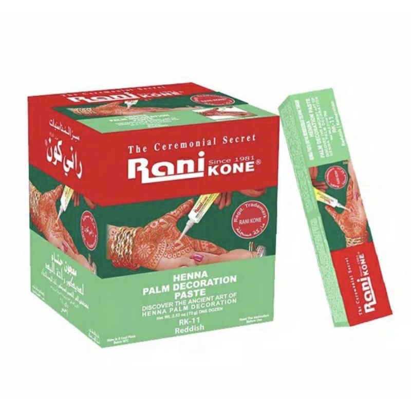 RANI KONE Henna Body Decoration Paste RK-99 30gr