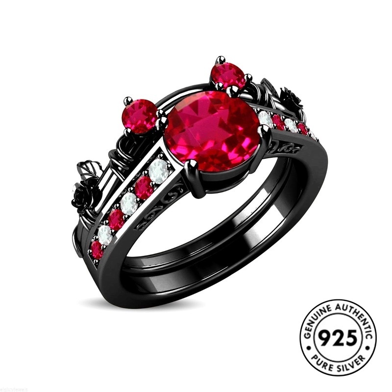 Cincin Bahan S925 Silver Untuk Wanita