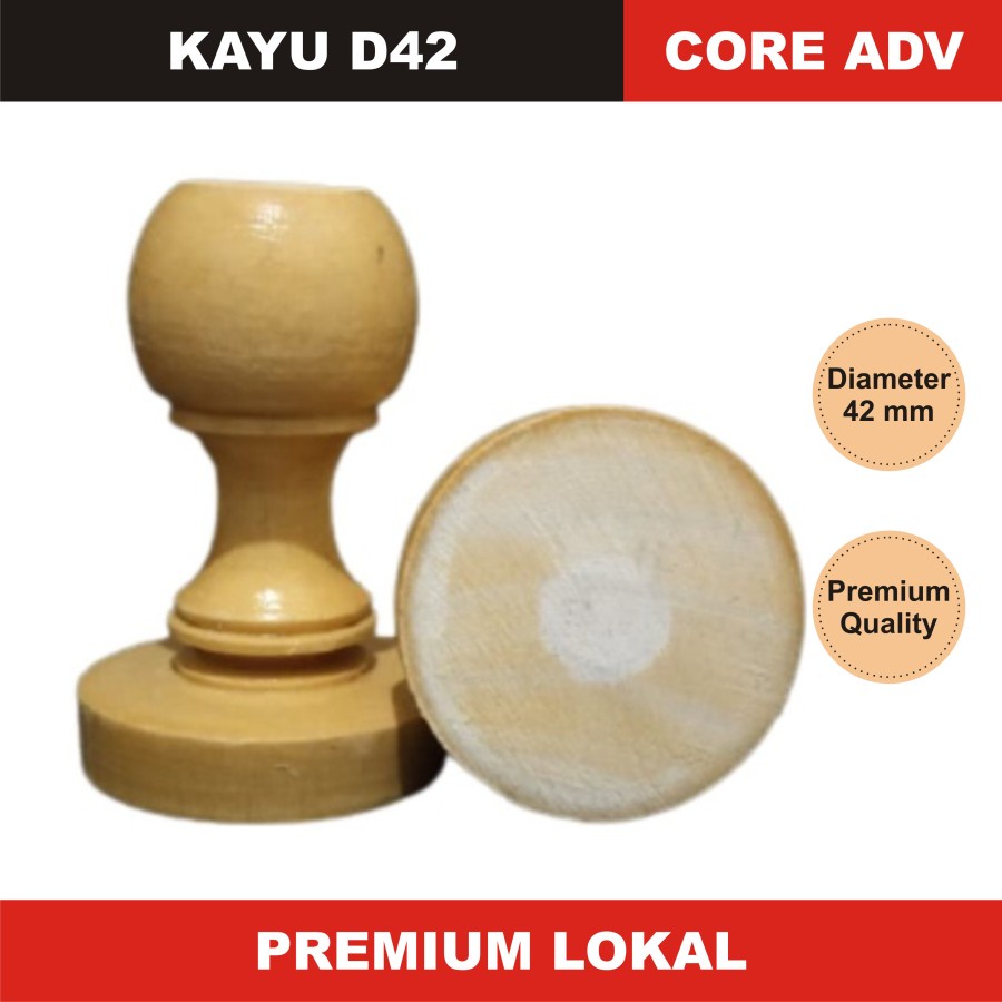 

Gagang Stempel Kayu D42