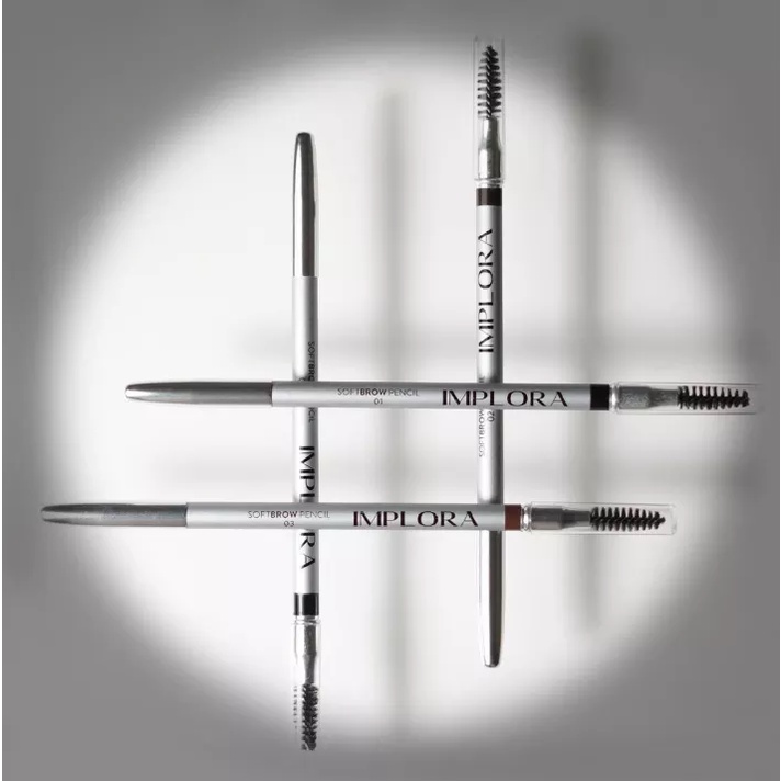 Implora (✔️BPOM) Pensil Alis 2.5 gram ( soft eyebrow pencil )-2