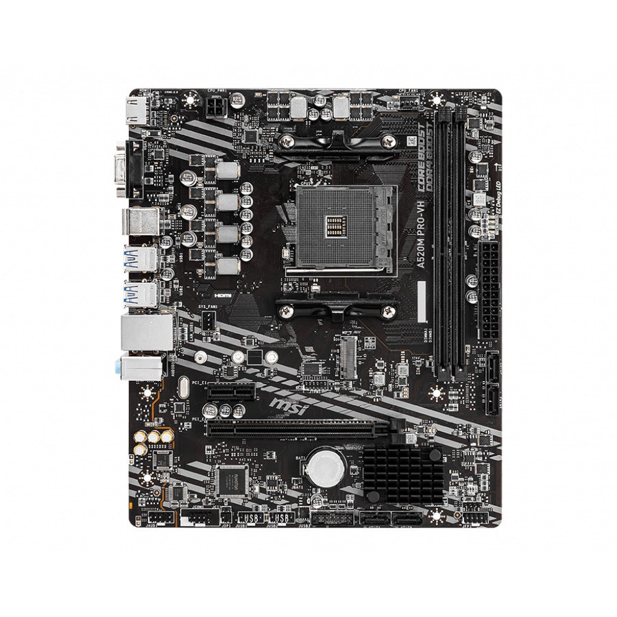 MSI A520M PRO-VH (Socket AM4) Harga Bersahabat