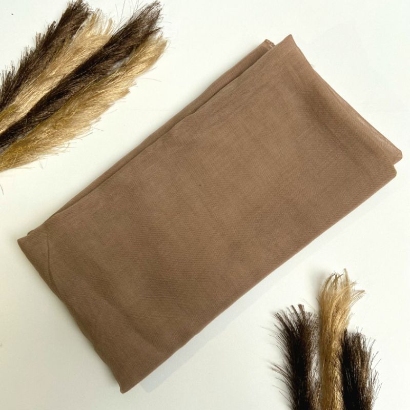 SEGIEMPAT PARIS POLOS PREMIUM AZARA | ANTI LETOY | PARIS VOAL | KERUDUNG MIRACLE MURAH | HIJAB JILBAB SQUARE | JILBAB SEMI PREMIUM SEKOLAH-Cappuccino