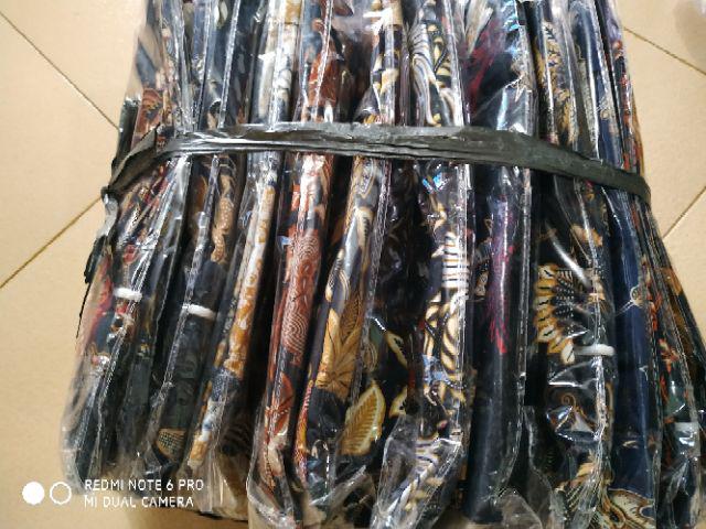 Kemeja Batik Pria Lengan Pendek Bs45 Katun Modern Dixmont Semi Slimfit Premium