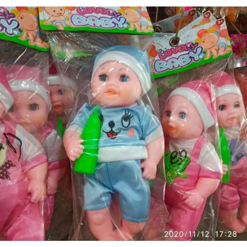 Mainan anak perempuan boneka dot / Mainan boneka bayi bisa ngomong