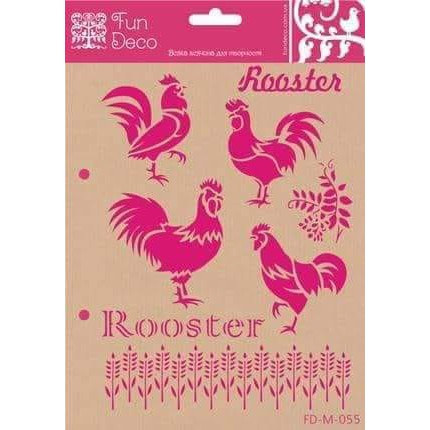 

Fun Deco Stencil ~ FDM055