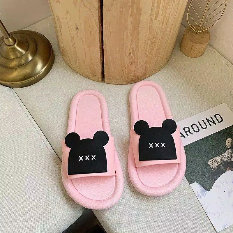SANDAL WANITA KARAKTER MOUSE SELOP XXX