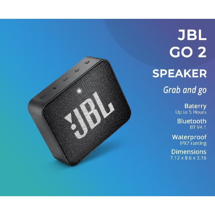 JBL G02 SPEAKER BLUETOOTH BERKUALITAS