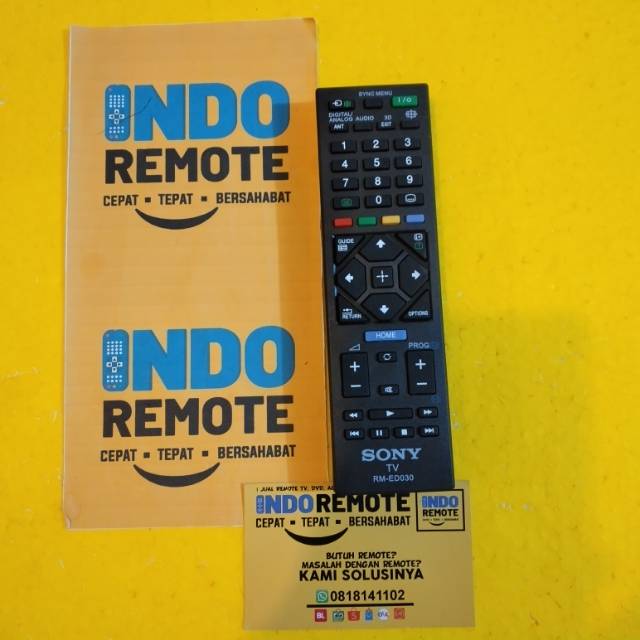 REMOTE TV SONY RM-ED030 ORIGINAL