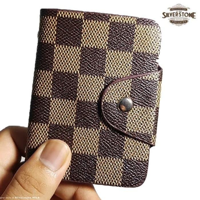 DKW-505 Dompet Tas Wanita Cewek Kartu Kulit LV Impor
