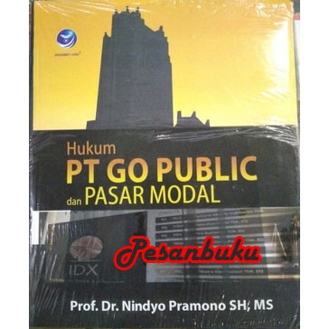 

Buku Hukum PT Go Public dan Pasar Modal - Nindyo Pramono