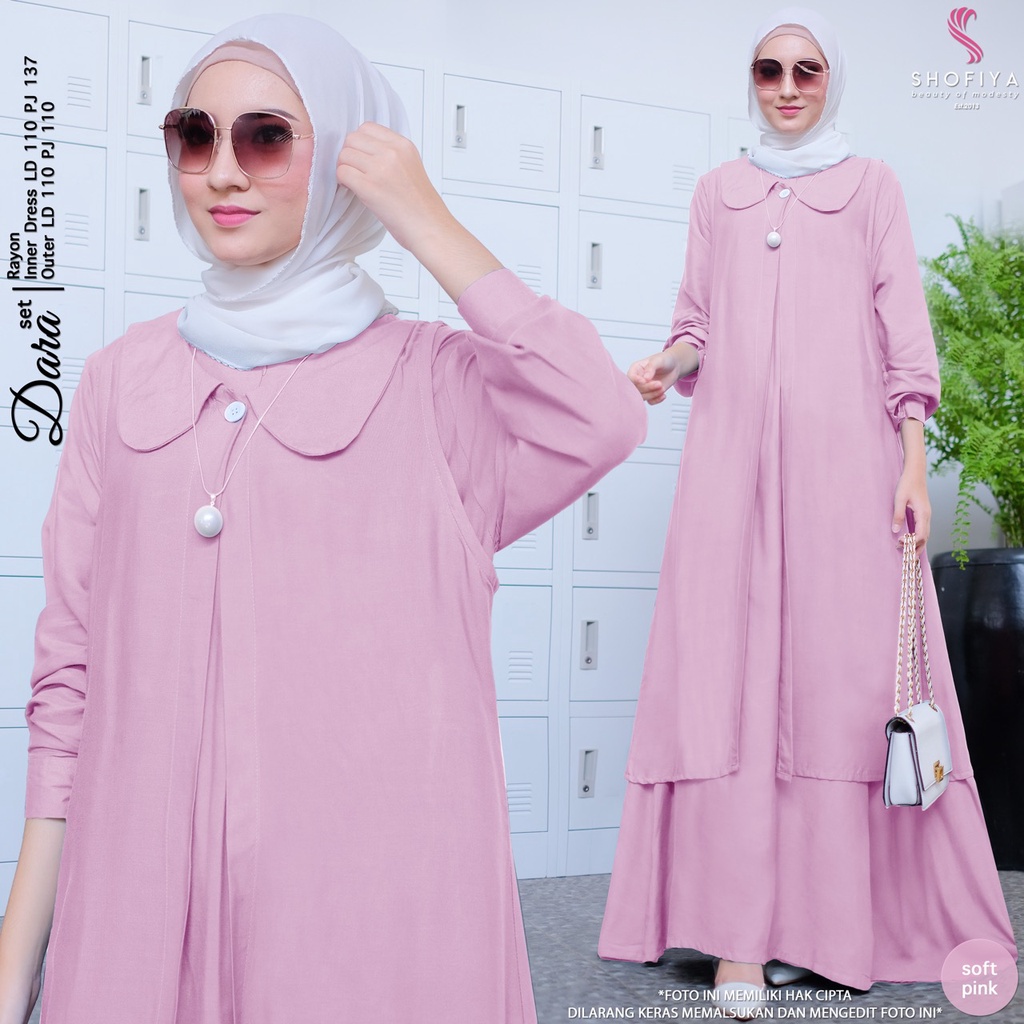 dara set stelan setelan 1set oneset baju tunik tunic dress dres maxy maxi ld 110 xxl jumbo bigsize b