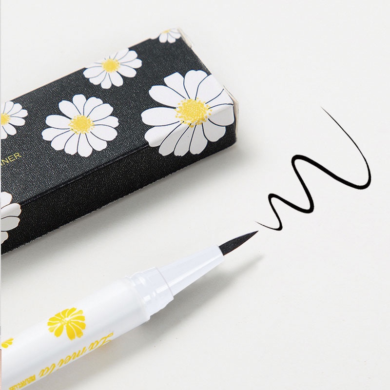 LAMEILA EYELINER KEMASAN BUNGA DAISY TAHAN AIR TIDAK MUDAH LUNTUR KODE 821