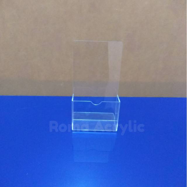 

Display brosur akrilik / tempat brosur A6