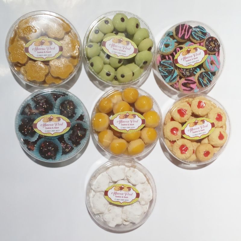 

Aneka Cookies / Kue Kering lebaran sepaket Home Made