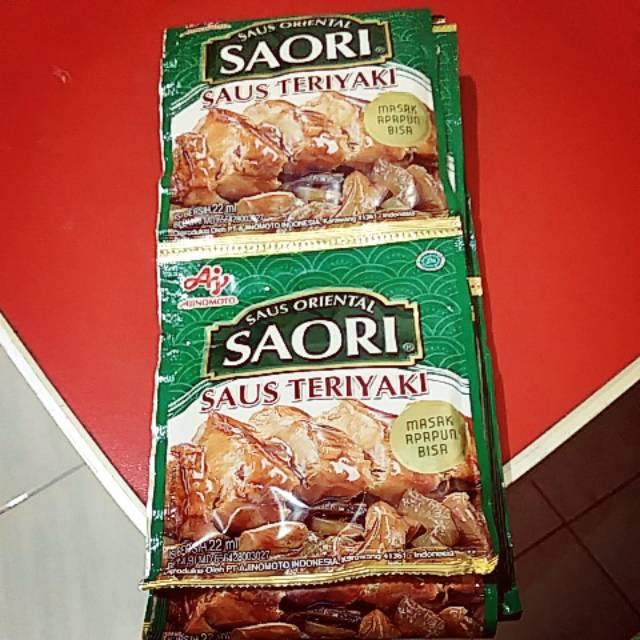 

SAORI TERIYAKI dari AJINOMOTO eceran 1 pcs