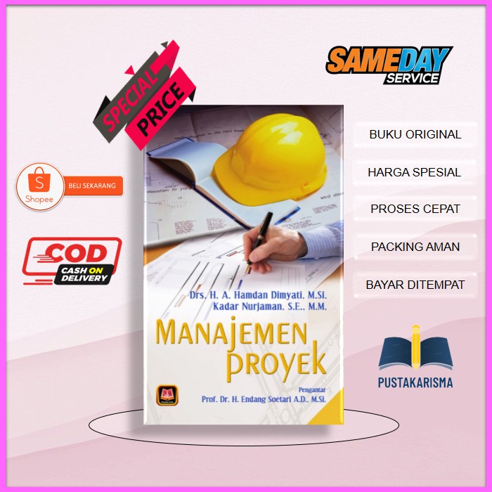 Jual Buku Manajemen Proyek Karya Hamdan Dimyati Kadar Nurjaman Terbitan ...