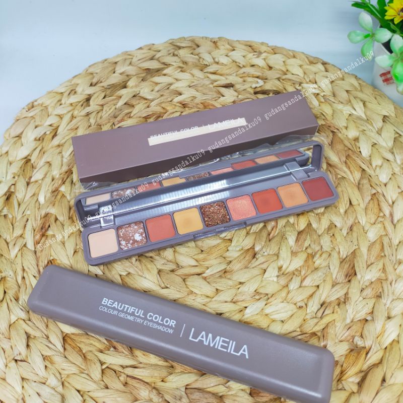 Korean Eyeshadow Palette Eyeshadow Murah Matte Eyeshadow Palet 9 Warna Waterproof